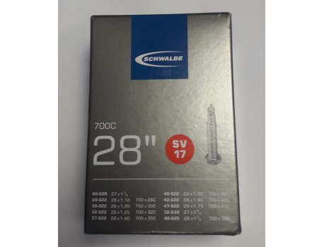 Schwalbe Chambre à air 28" SV17