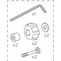 Thule Roulette de serrage RMS