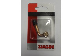 Simson Valve Adaptateur coudé pour valve Schrader