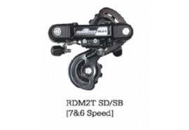 Shimano Dérailleur Arriere 10 Vitesses Noir SGS RD-M615 Deore Shadow+