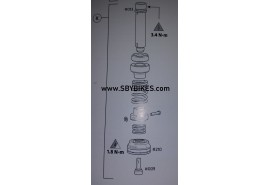 Rock Shox VORKD RS XC32 SA SERVICEKIT