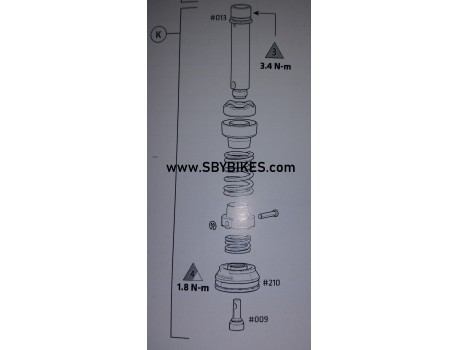 Rock Shox VORKD RS XC32 SA SERVICEKIT