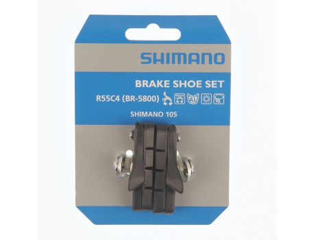 Shimano Paire Porte-Patins + Patins Route 105 Noir R55C4 (BR-5800L)