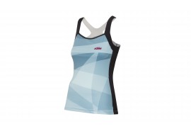 KTM Débardeur Lady Line Top Noir/Bleu XS