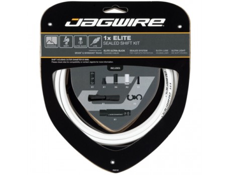 Jagwire Elite Sealed Shift Kit Stealth Black