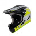 Kenny Casque Downhill White Neon Yellow