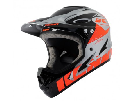 Kenny Casque Downhill Neon Orange Sylver