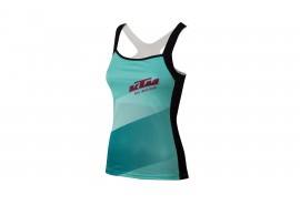 KTM Débardeur Lady Line Top Aqua/Vital blue