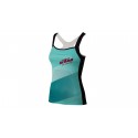 KTM Débardeur Lady Line Top Aqua/Vital blue