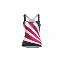 KTM Débardeur Lady Line Top White/Black/Berry