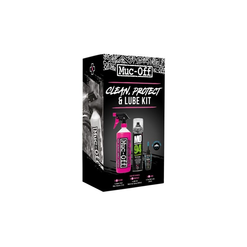 Entretien Muc-Off wash protect &#038; lube kit