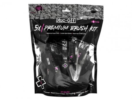 Muc-Off Prenium Brush kit x5