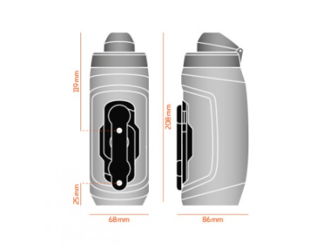 Fidlock Twist Bike base + bidon 600