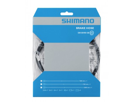 Shimano Durite Frein A Disque 1000mm Noir SM-BH90-Droit-Banjo