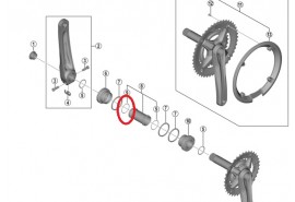 Shimano Joint torique Pédalier XT 9V BB-M950