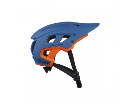 Kenny Casque Scrambler Bleu/Orange