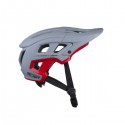 Kenny Casque Scrambler Gris/Rouge