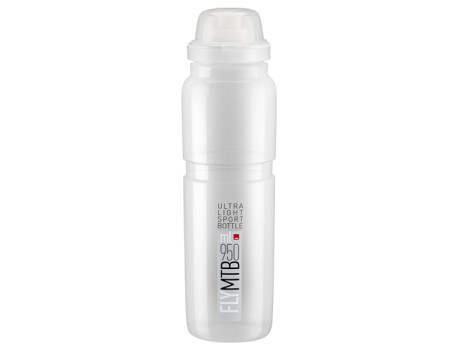 Elite Bidon Fly VTT Clear/Gris 950ml