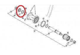 Shimano Axe Arrière FH-M678