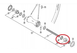 Shimano Cone+Joint AVANT WH-R600