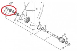 Shimano Axe Arrière FH-M678