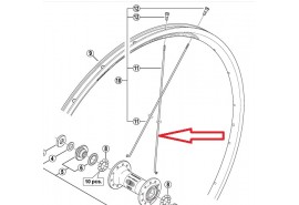 Shimano Rayon  WH-R500 Avant Noir