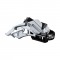 Shimano Dérailleur Arriere 10 Vitesses Noir SGS RD-M615 Deore Shadow+