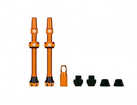 Muc-Off Paire Valves Tubeless 44mm Orange