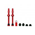 Muc-Off Paire Valves Tubeless 44mm Rouge