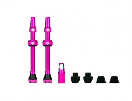 Muc-Off Paire Valves Tubeless 44mm Rose