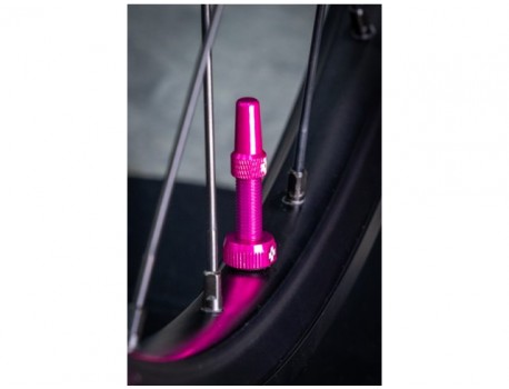 Muc-Off Paire Valves Tubeless 44mm Rose