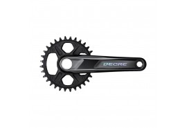 Shimano Pédalier 12 Vitesses Noir FC-M6120-1 Deore