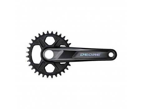 Shimano Pédalier 12 Vitesses Noir FC-M6120-1 Deore