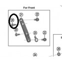 Shimano Vis de fixation d'étrier A BR-RS505