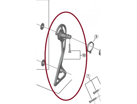 Shimano Chape Externe GS RD-R8000