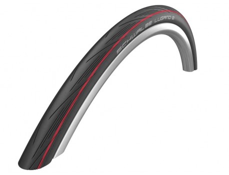 Schwalbe Pneu Lugano II  700 x 25C Rouge