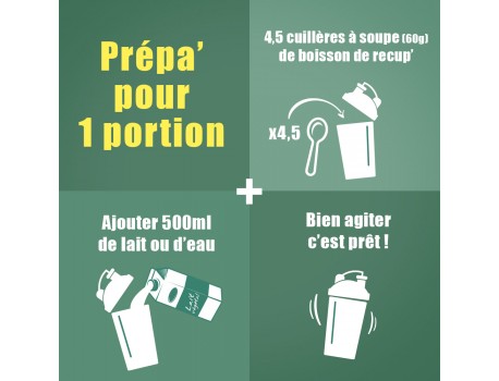 Overstim.s Boisson de récupération ELITE 1,2Kg Citron-Citron Vert