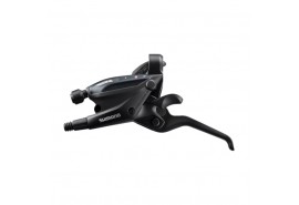 SHIMANO Commande de dérailleur/de frein (pour cintre plat, frein à disque hydraulique) ST-EF505-L 3 vitesses EZ FIRE PLUS