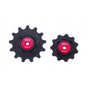 BBB BDP-18 Galets de dérailleur RollerBoys 11T-13T ceramic comp. Shim. GRX noir 11T-13T