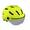 BBB BHE-57 casque Move faceshield transparent jaune neon