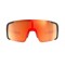 BBB BSG-69 Lunettes Chester MLC Rouge Orange / Noir Matt