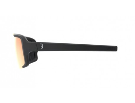 BBB BSG-69 Lunettes Chester MLC Rouge Orange / Noir Matt
