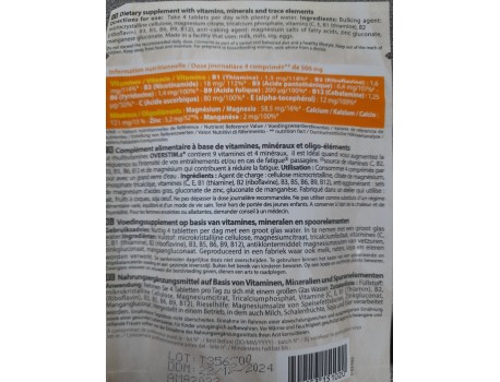 Overstim.s MULTI-VITAMINES & MINERAUX