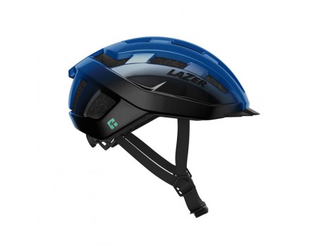 Lazer Casque Codax KC Bleu Noir + Filet TU