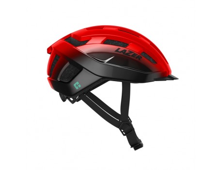 Lazer Casque Codax KC Rouge Noir + Filet TU