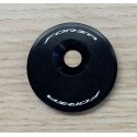 Ridley  4ZA Top Cap for D-Shaped Headsets - Black with white logo