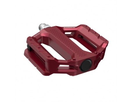 SHIMANO Pédales (plate) PD-EF202 Rouge