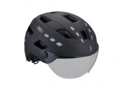 BBB Casque BHE-163 District Led FaceShield Noir Matt M/L 54-60