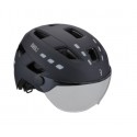 BBB Casque BHE-163 District Led FaceShield Noir Matt M/L 54-60