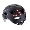 BBB Casque BHE-163 District Led FaceShield Noir Matt M/L 54-60